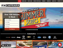 Tablet Screenshot of fxcaprara.com